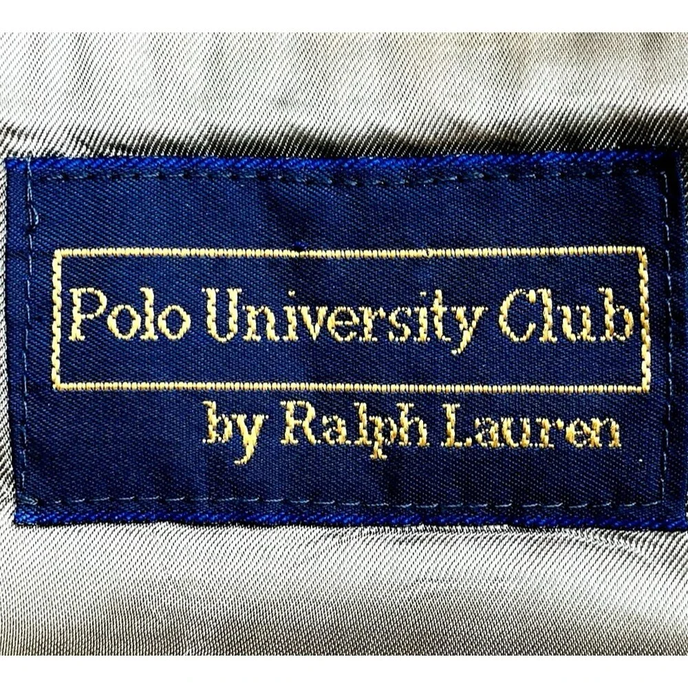 Polo University Club Lauren Sport Coat Vtg Silk Wool Linen 3 Btn 44 Tan Canada